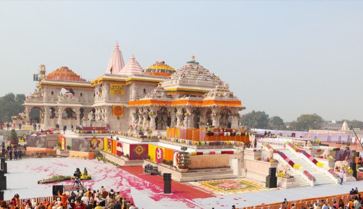 Ram Janmabhoomi & Temple Area by the Numbers