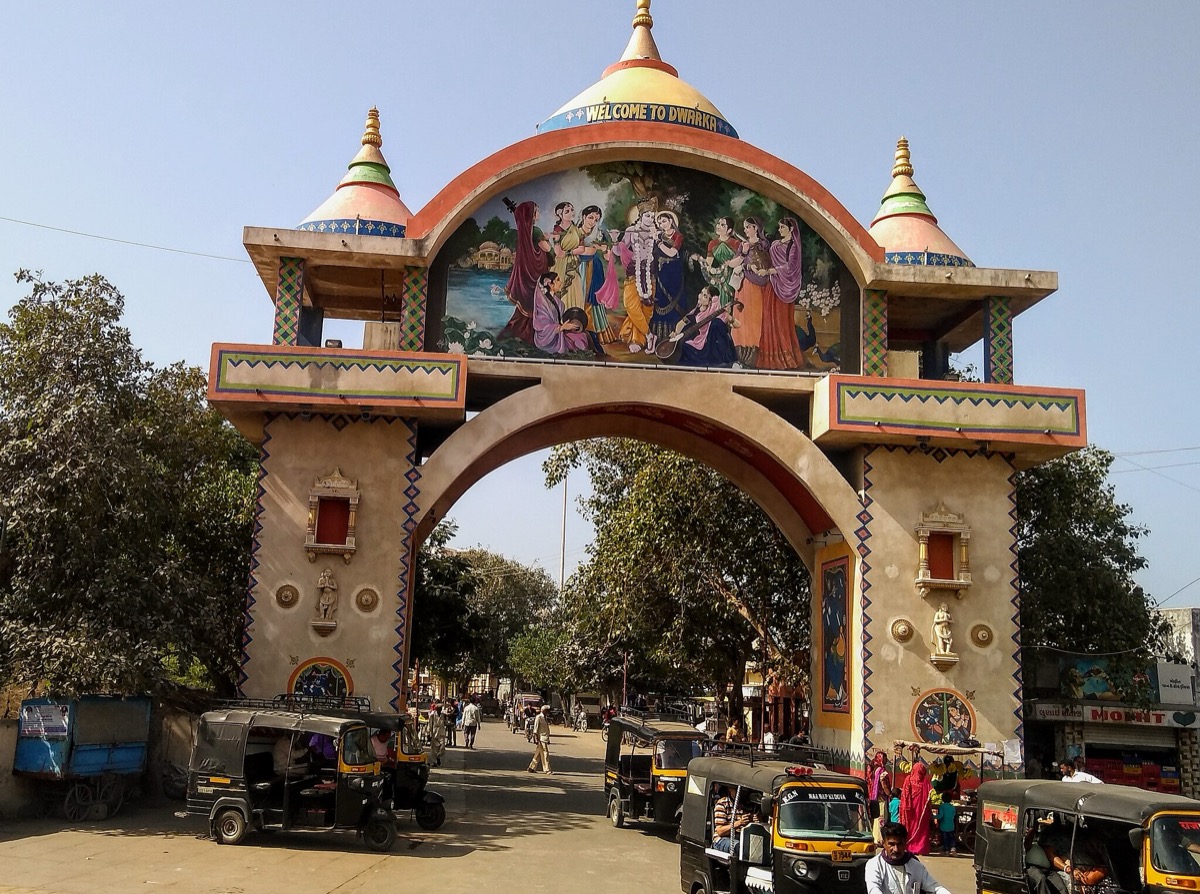 Dwarka scenic view