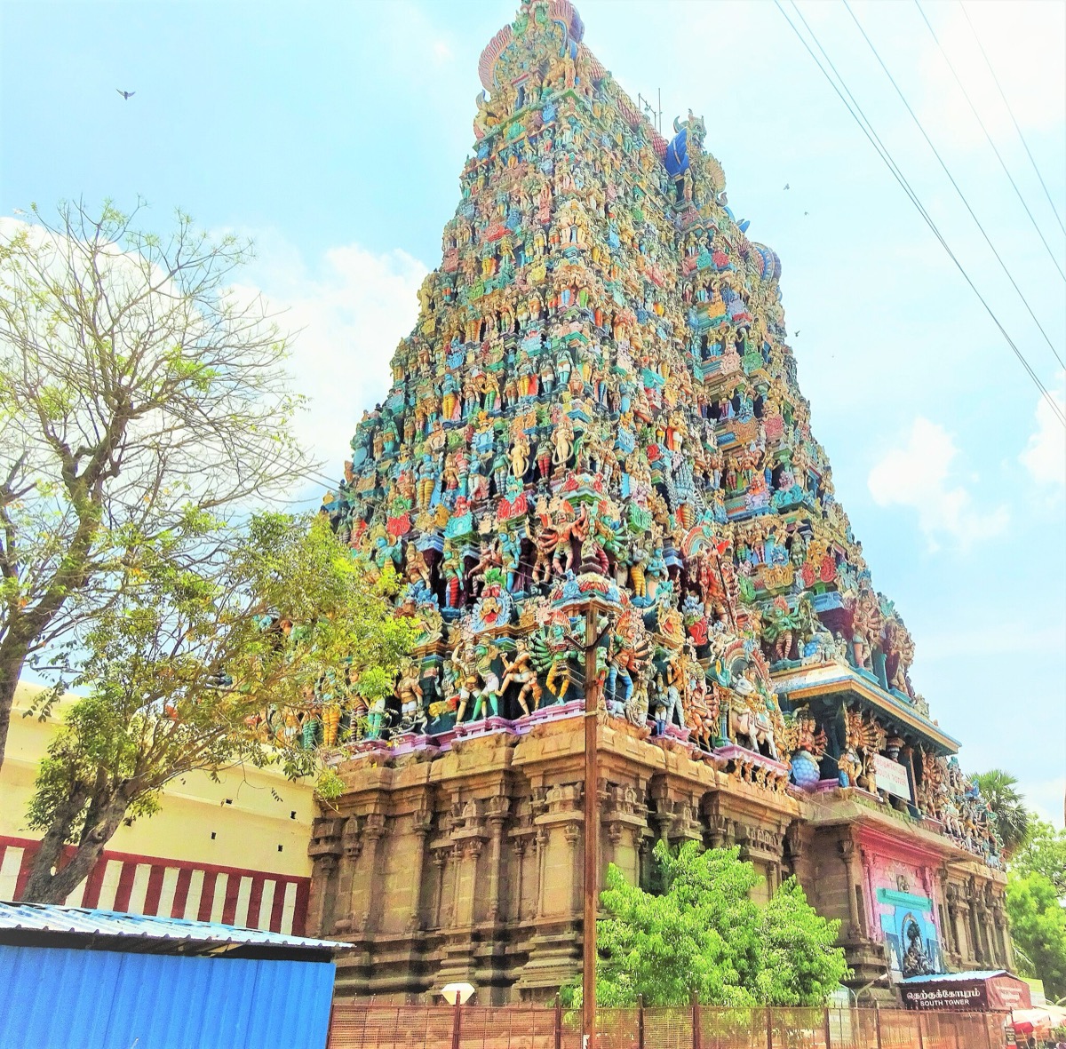 Around Meenakshi Temple by the Numbers