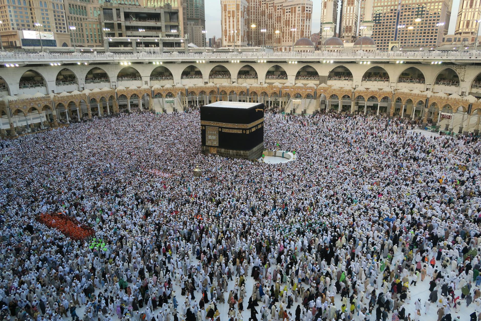 The Kaaba at Masjid al-Haram