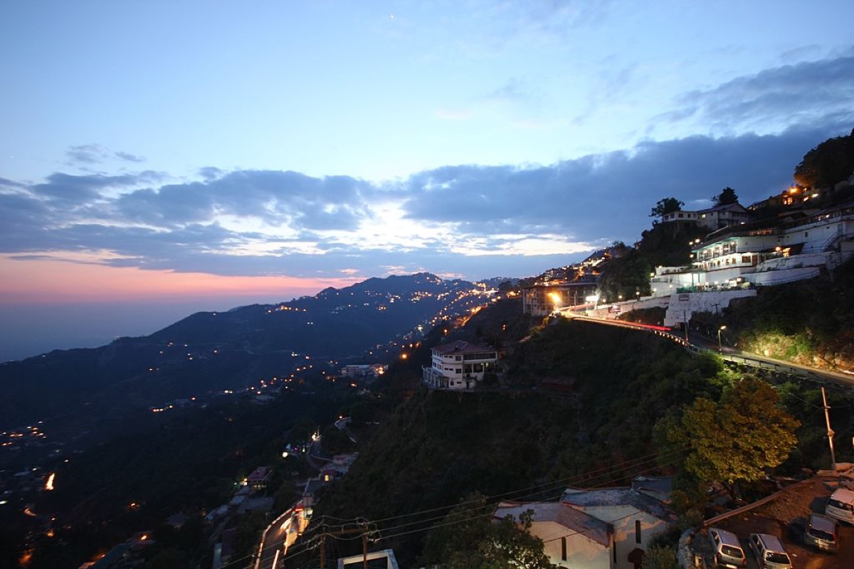 Mussoorie scenic view