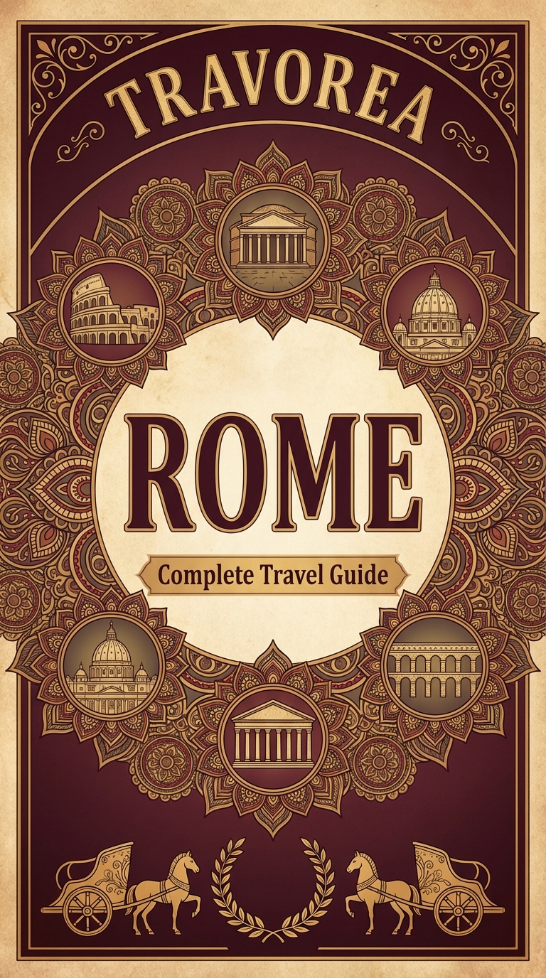 Rome Complete Travel Guide Cover