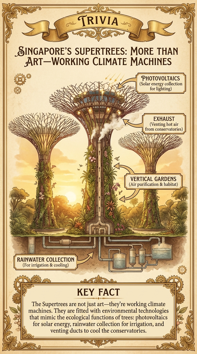 Supertrees Climate Machines Trivia