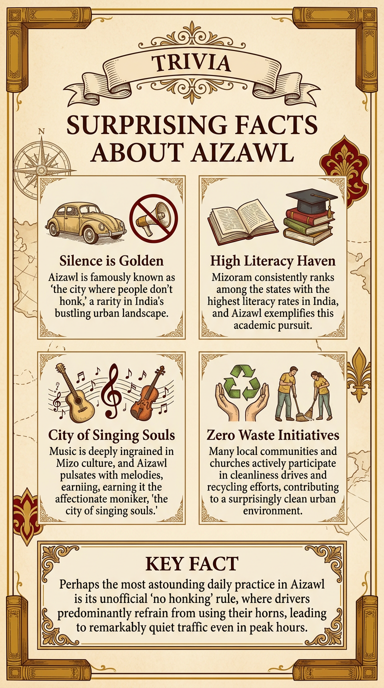 Surprising Facts About Aizawl Infographic