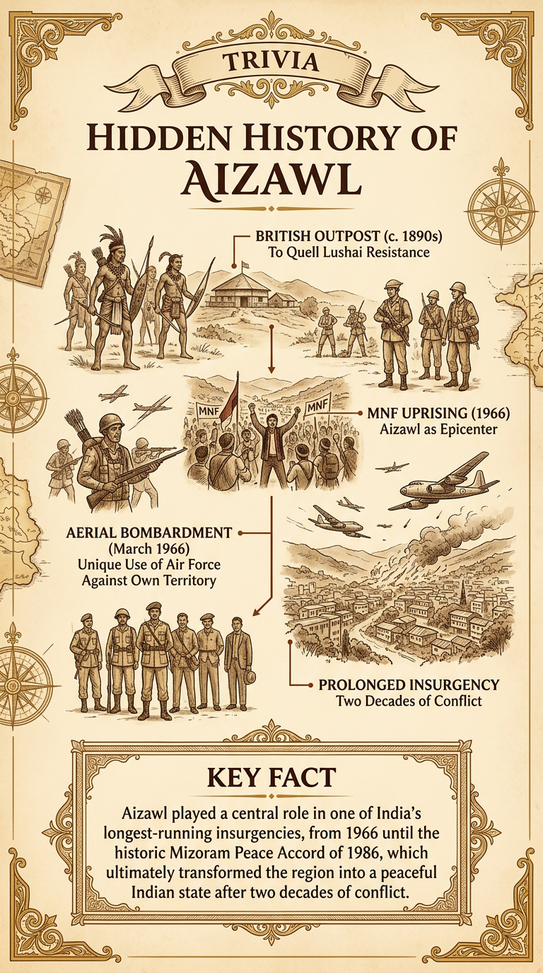 Hidden History of Aizawl Infographic