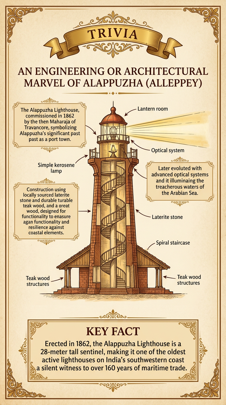 An Engineering or Architectural Marvel of Alappuzha (Alleppey) Infographic