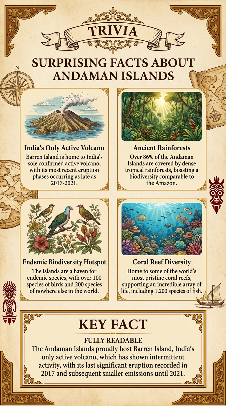 Surprising Facts About Andaman Islands Infographic