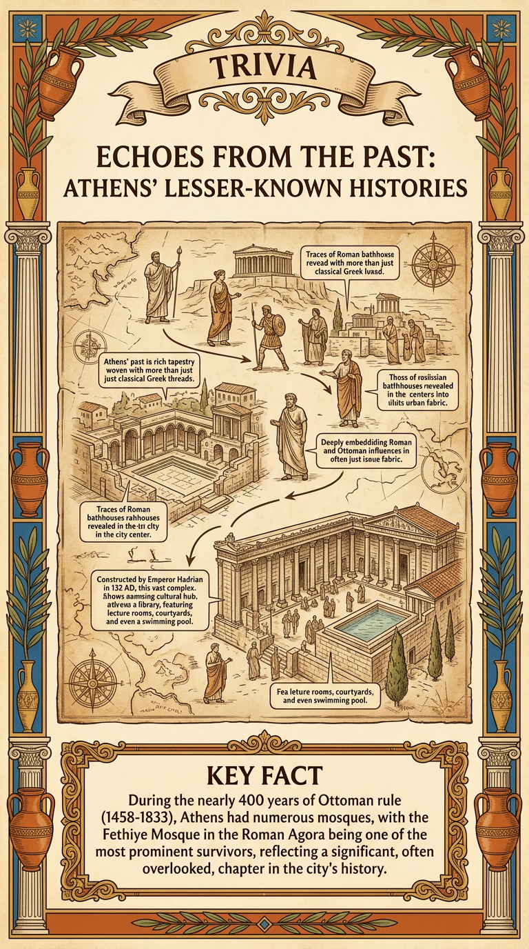 Echoes from the Past: Athens' Lesser-Known Histories Infographic