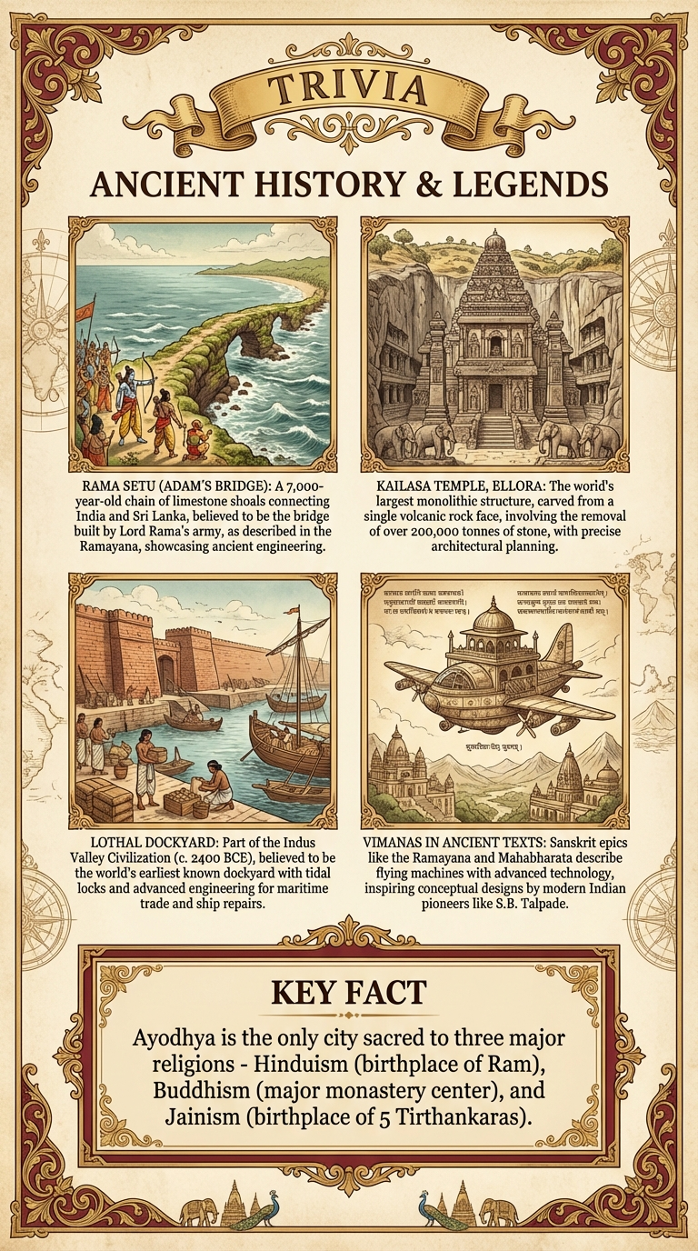 Ancient History & Legends Infographic
