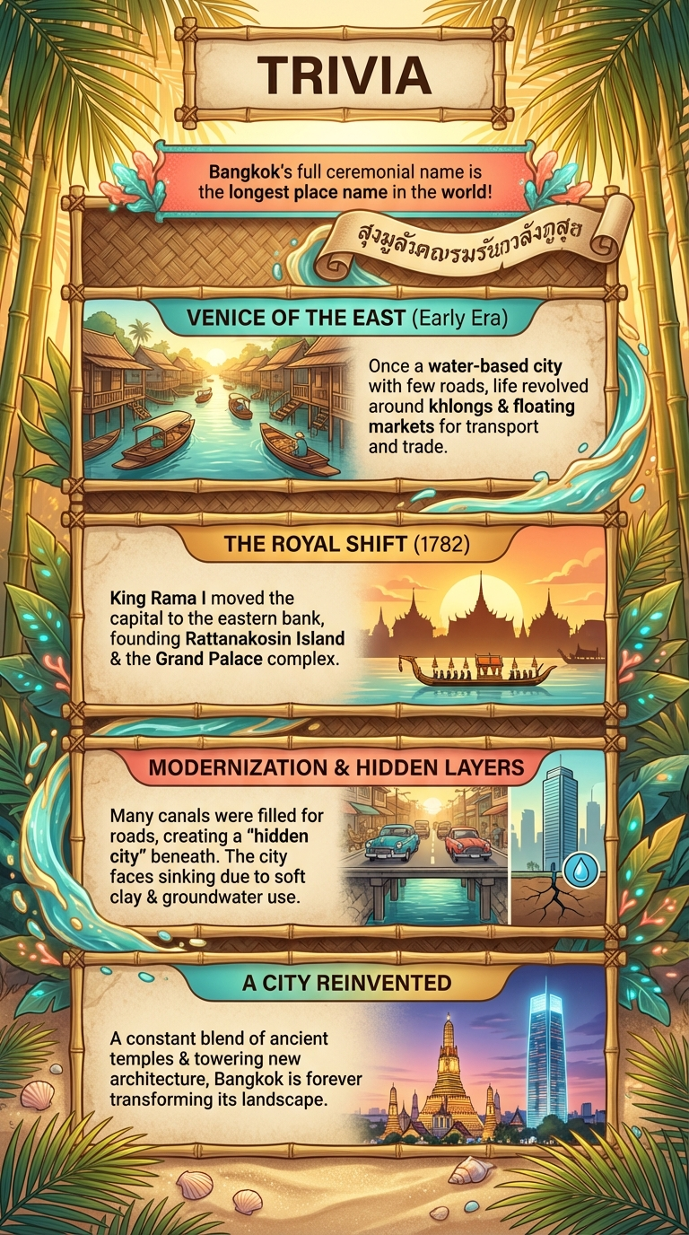 Bangkok Street Food Infographic