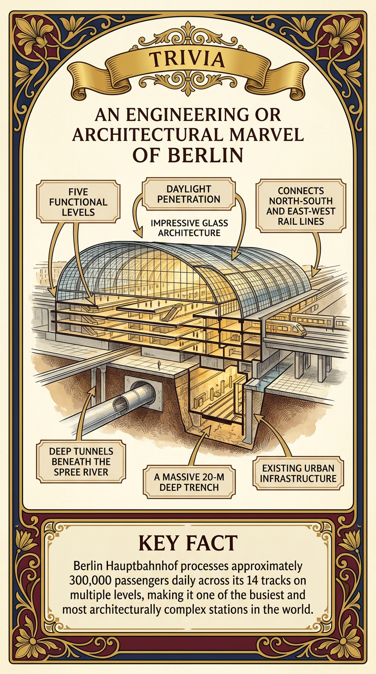 An Engineering or Architectural Marvel of Berlin Infographic