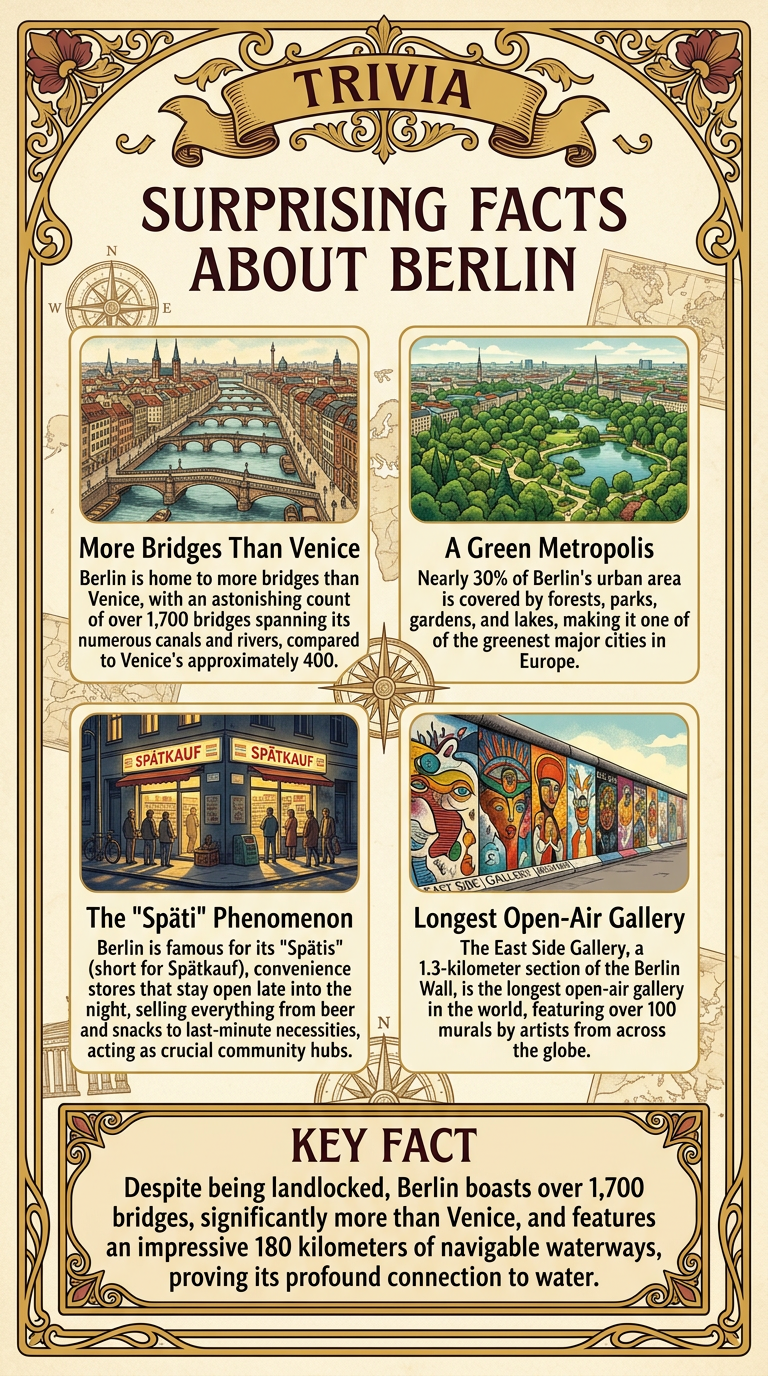 Surprising Facts About Berlin Infographic