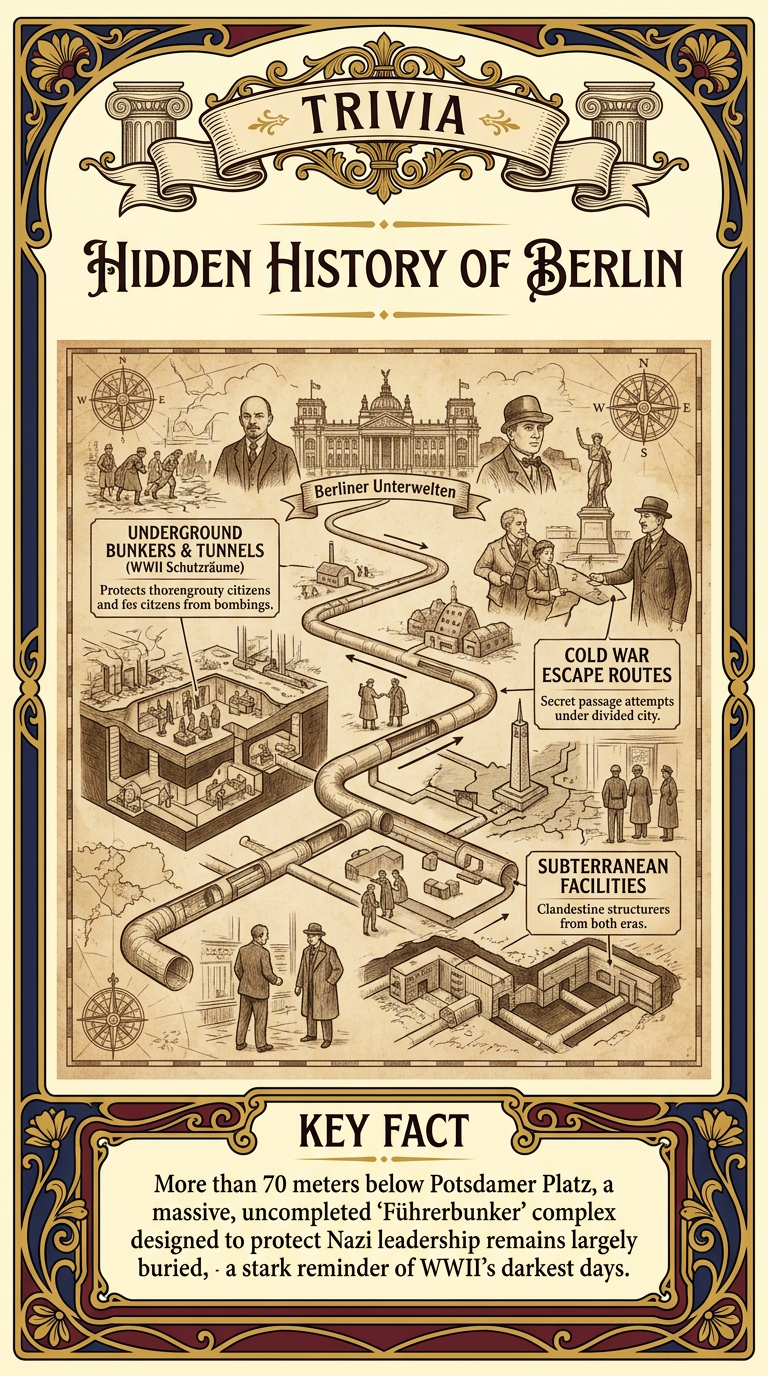 Hidden History of Berlin Infographic