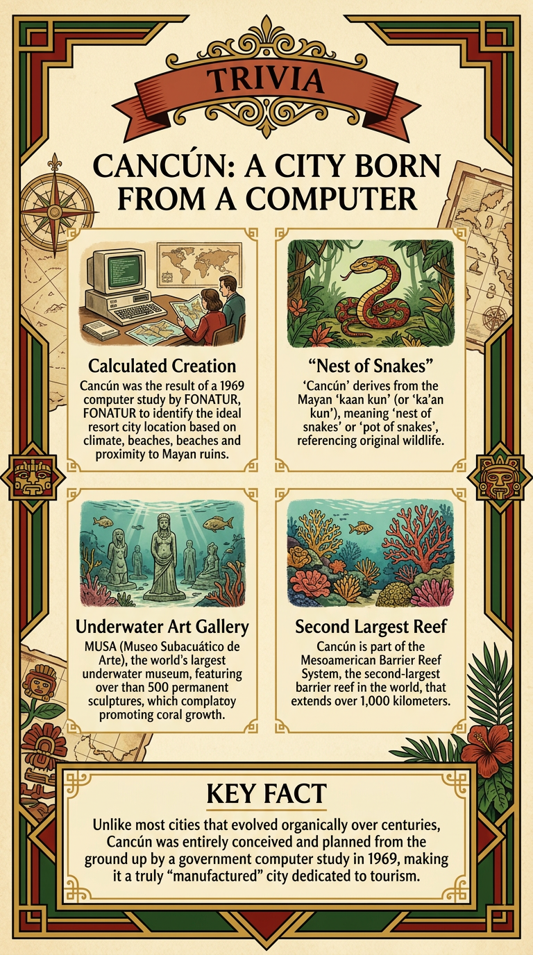 Cancún: A City Born from a Computer Infographic