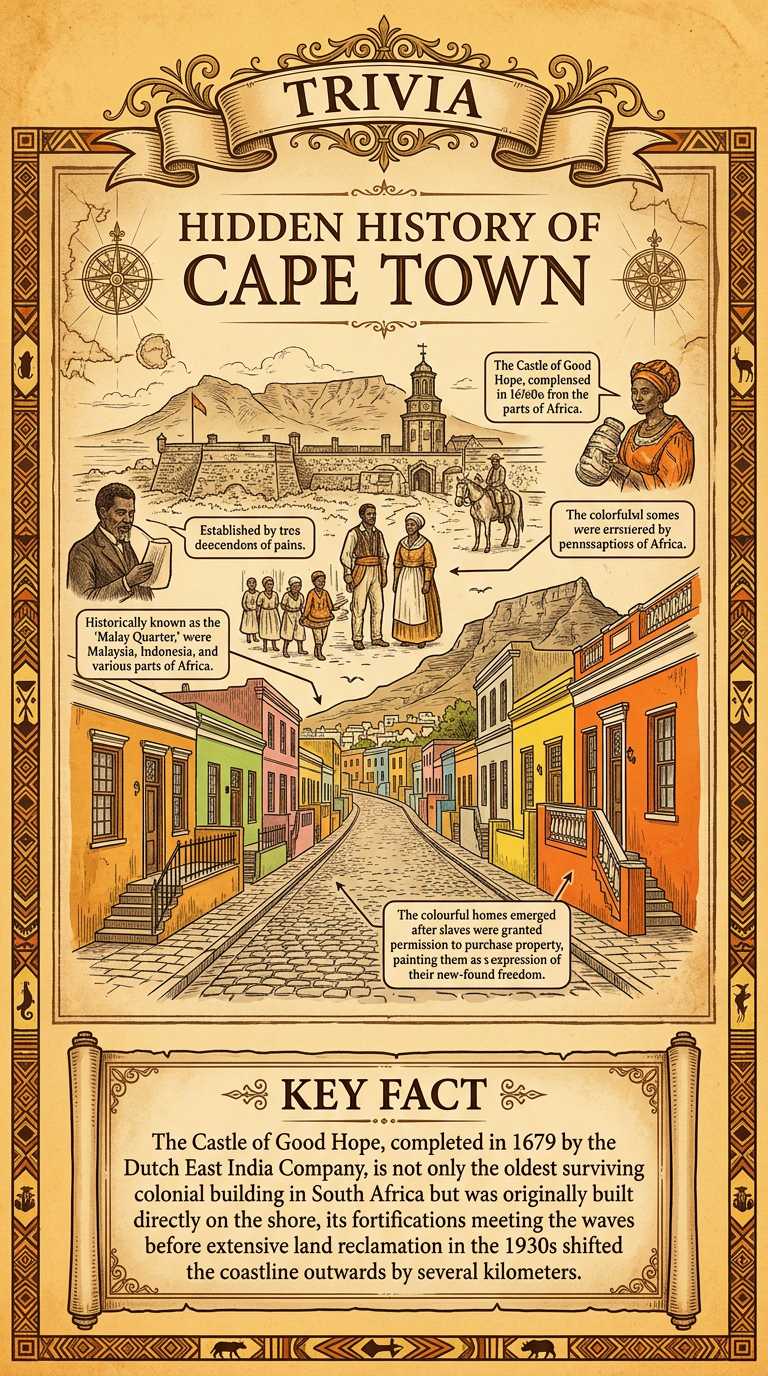 Hidden History of Cape Town Infographic