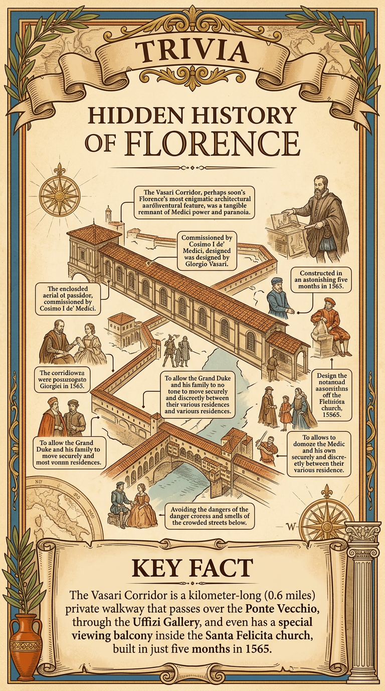 Hidden History of Florence Infographic