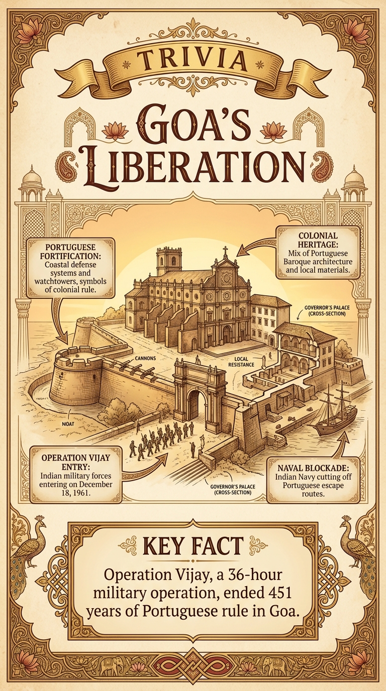 Goa's Liberation Infographic