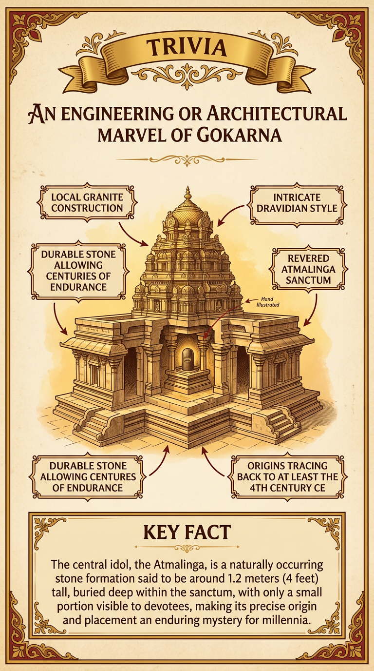 An Engineering or Architectural Marvel of Gokarna Infographic