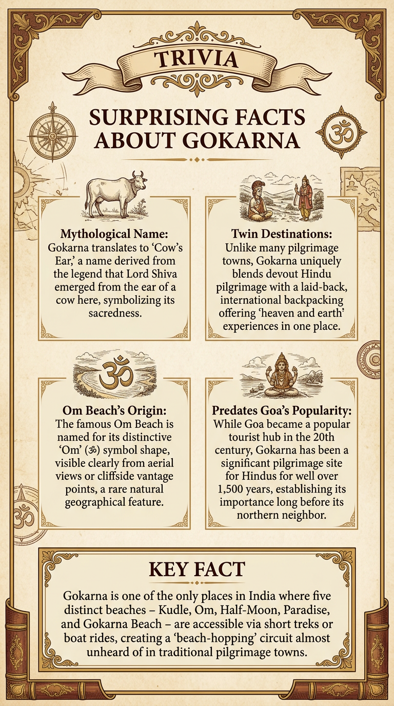 Surprising Facts About Gokarna Infographic