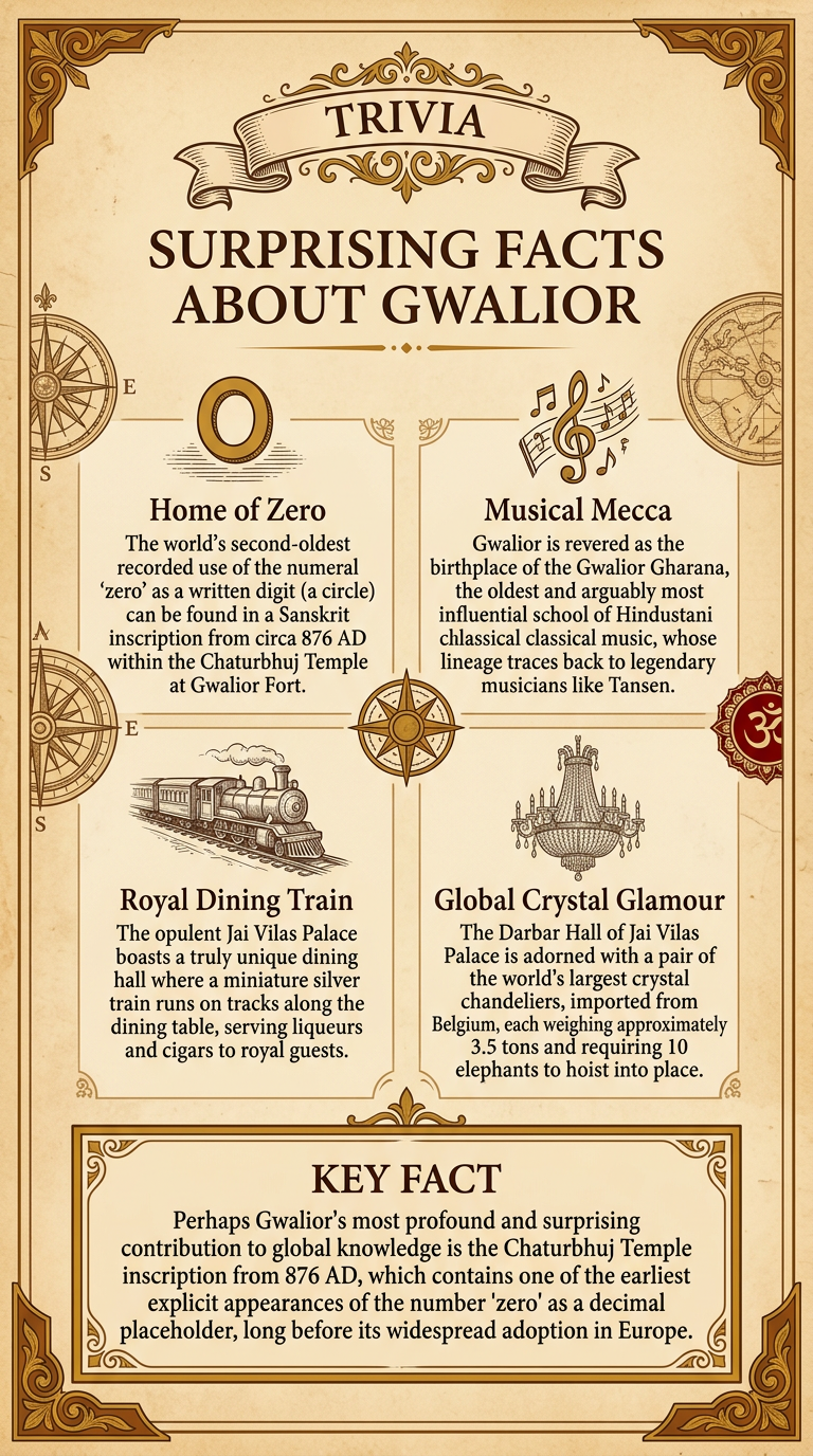 Surprising Facts About Gwalior Infographic