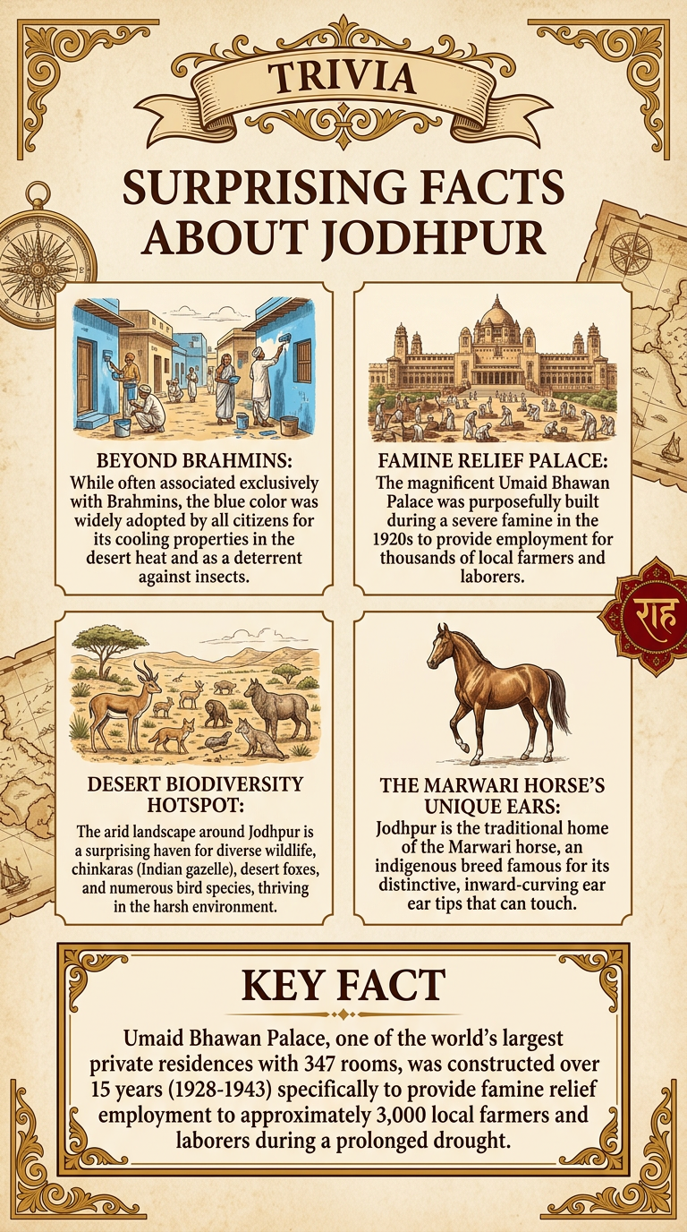 Surprising Facts About Jodhpur Infographic