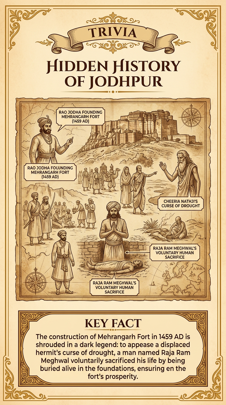 Hidden History of Jodhpur Infographic