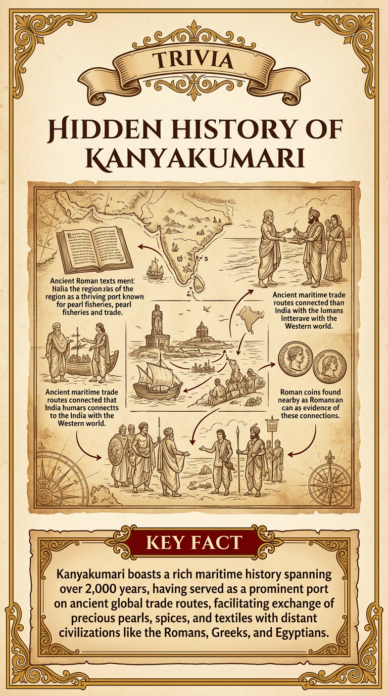 Hidden History of Kanyakumari Infographic