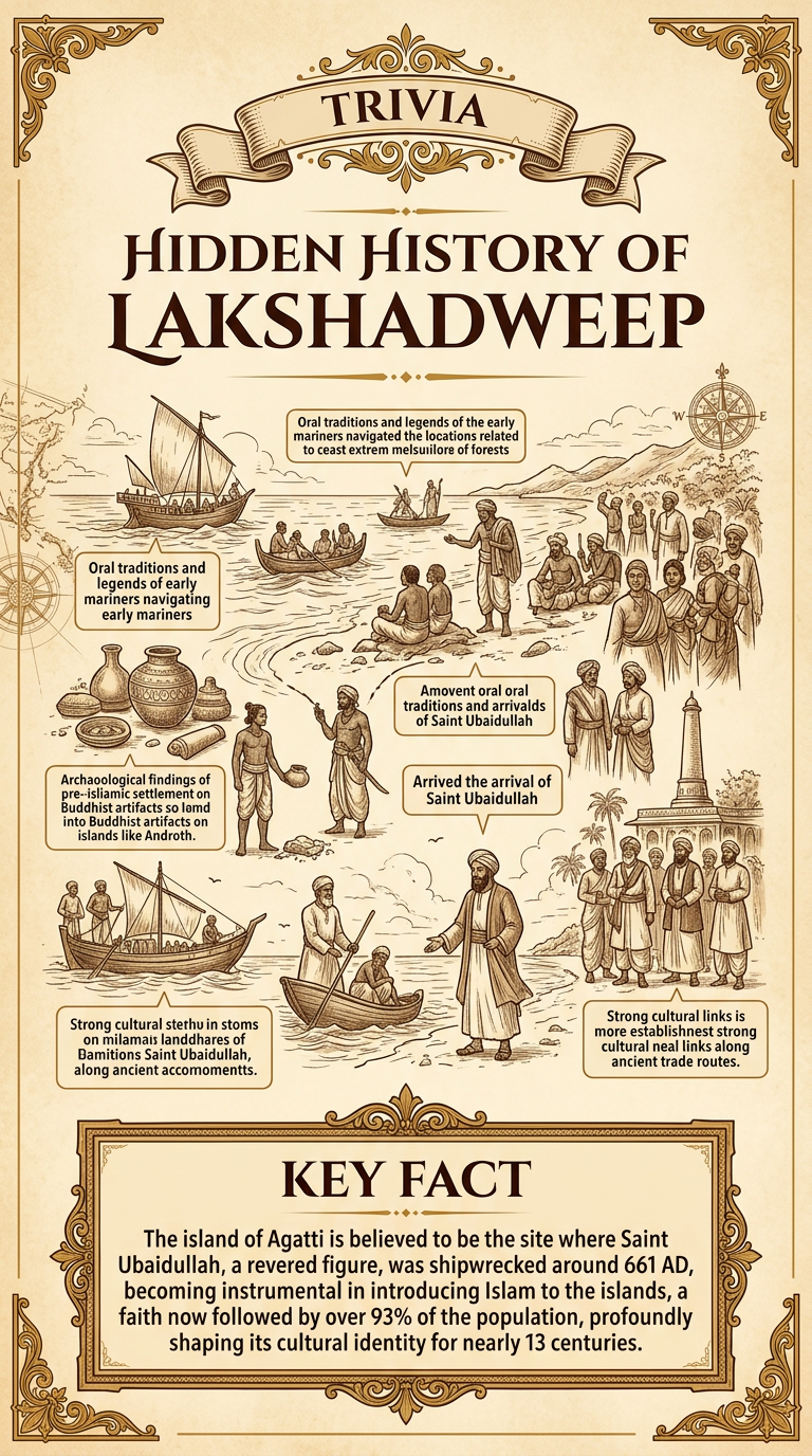 Hidden History of Lakshadweep Infographic