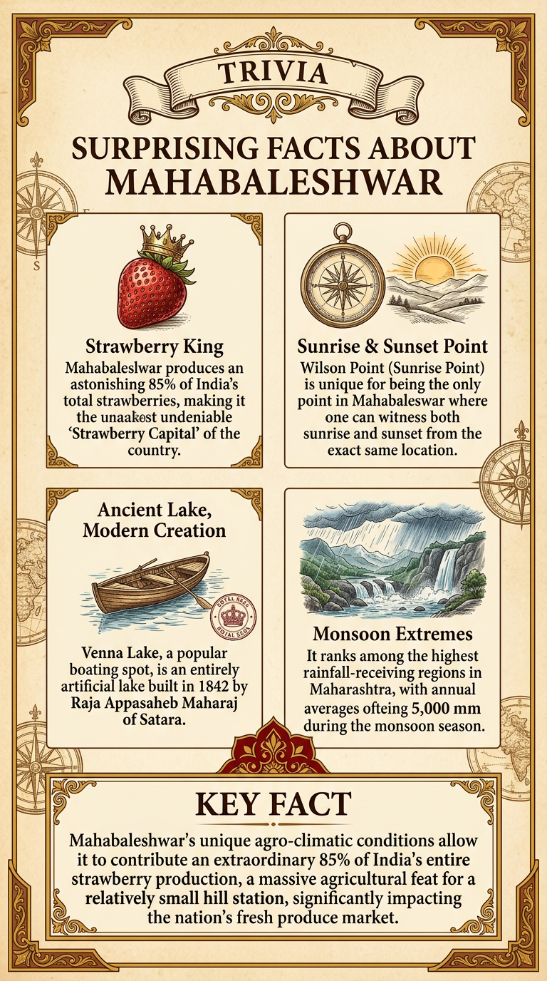 Surprising Facts About Mahabaleshwar Infographic