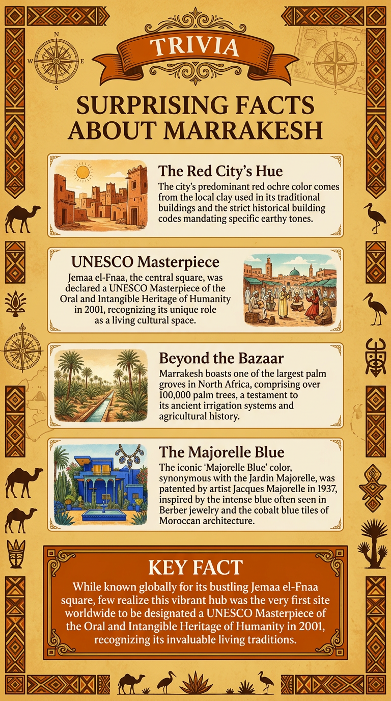 Surprising Facts About Marrakesh Infographic