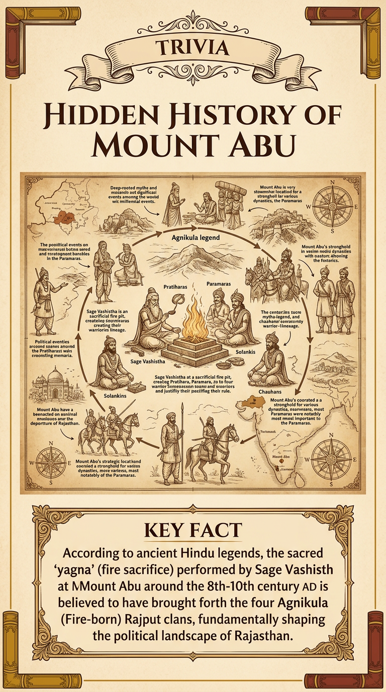 Hidden History of Mount Abu Infographic