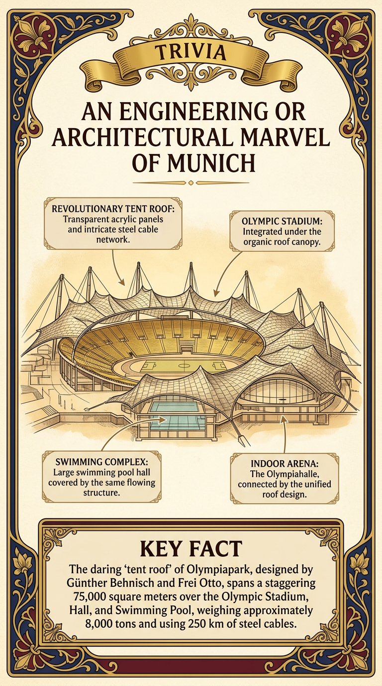 An Engineering or Architectural Marvel of Munich Infographic