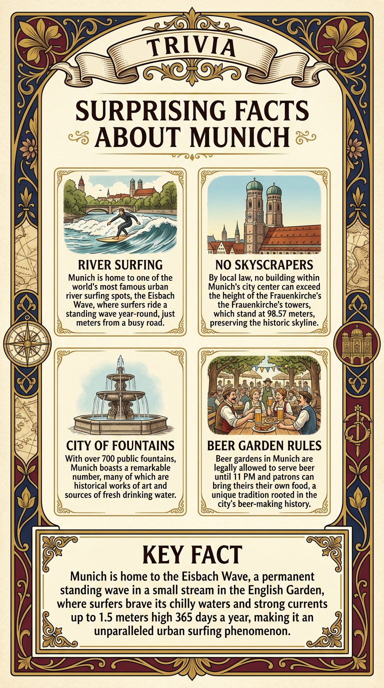 Surprising Facts About Munich Infographic
