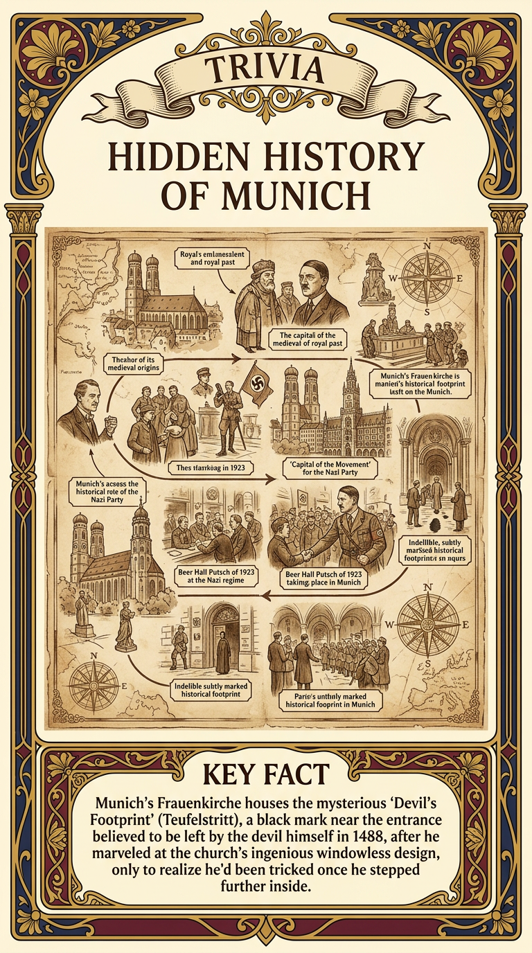 Hidden History of Munich Infographic