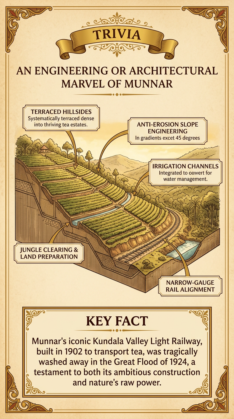 An Engineering or Architectural Marvel of Munnar Infographic