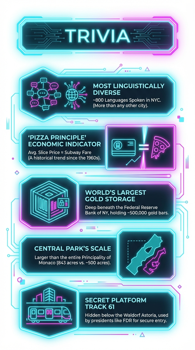Central Park Secrets Infographic