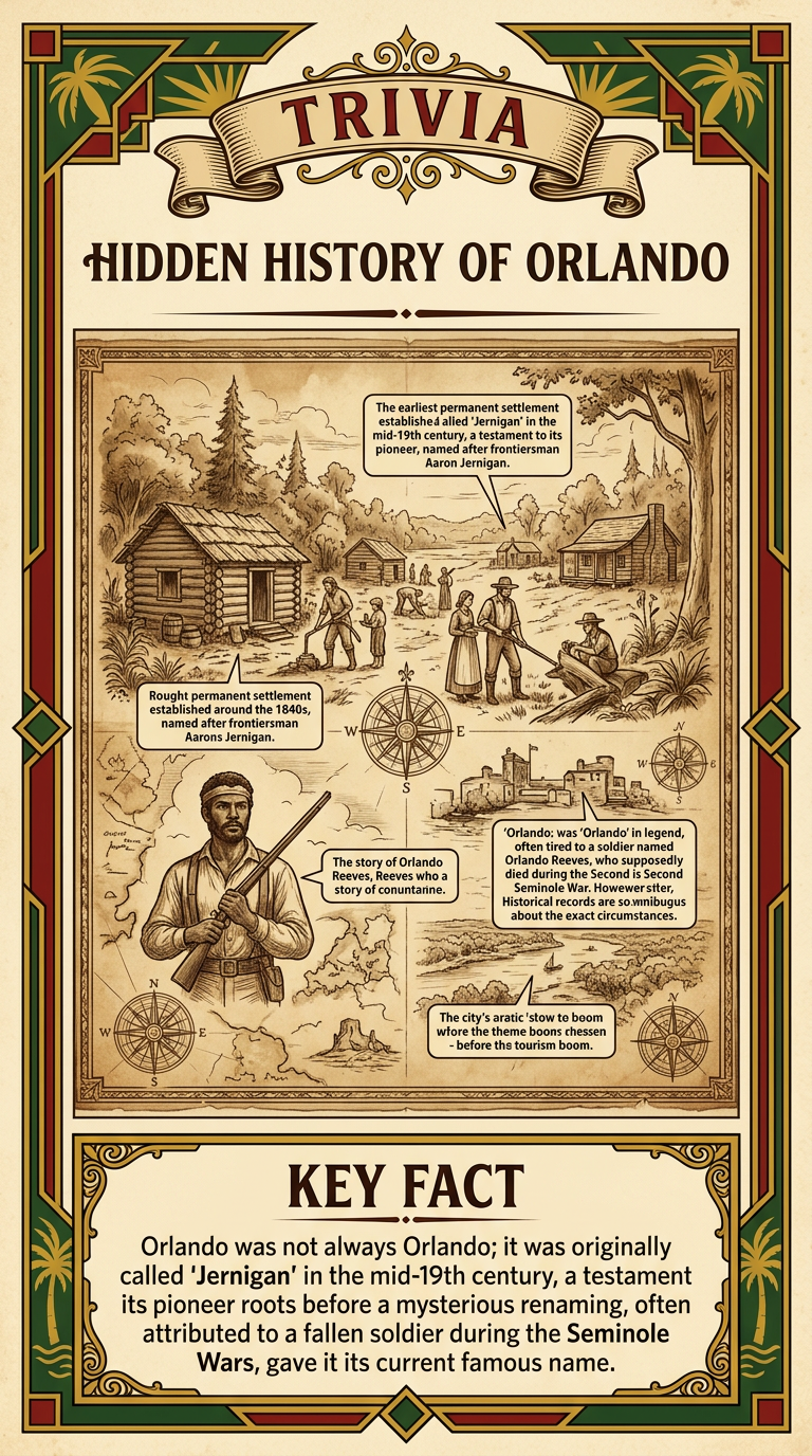 Hidden History of Orlando Infographic