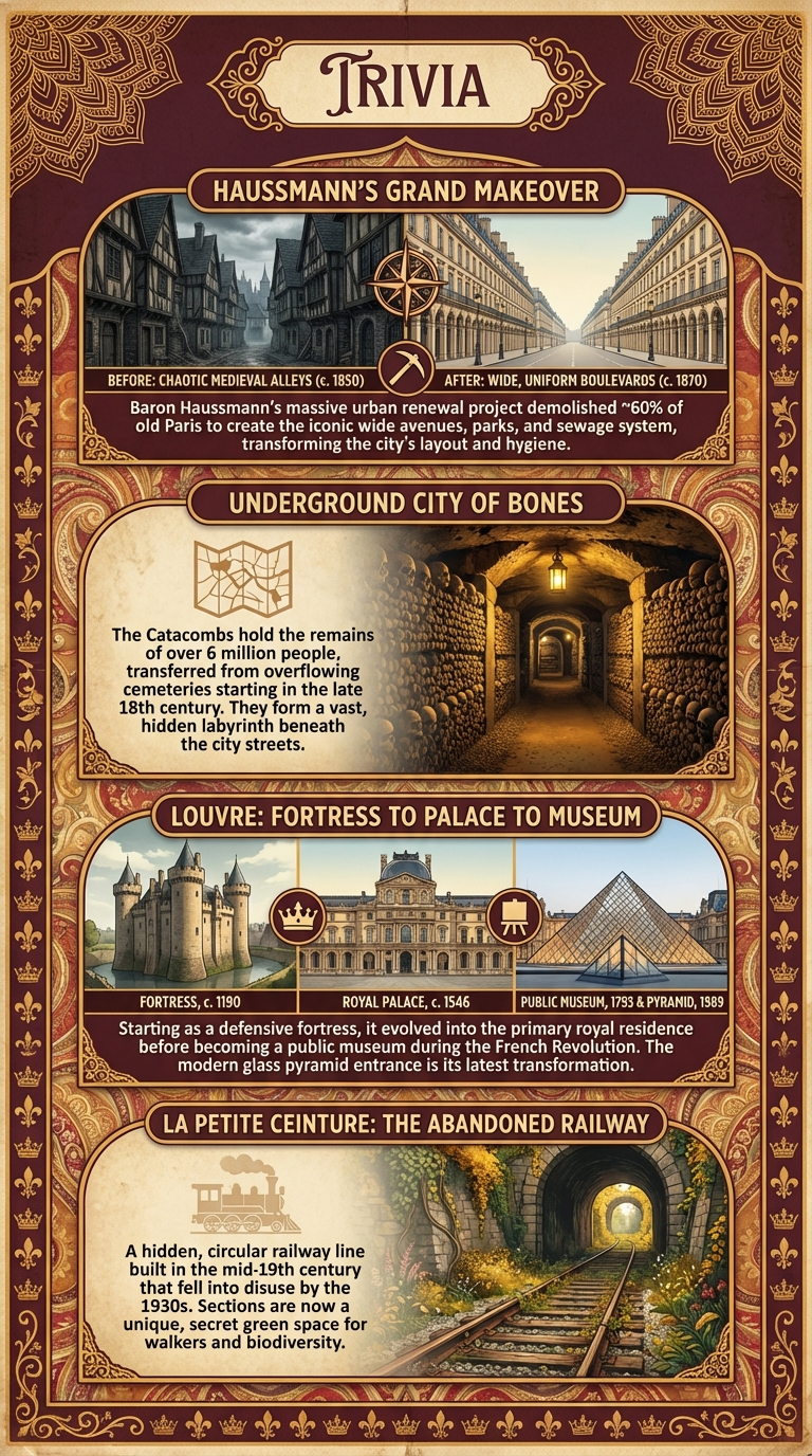 Louvre Museum Infographic