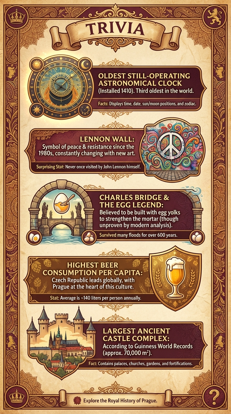 Prague Alchemy History Infographic
