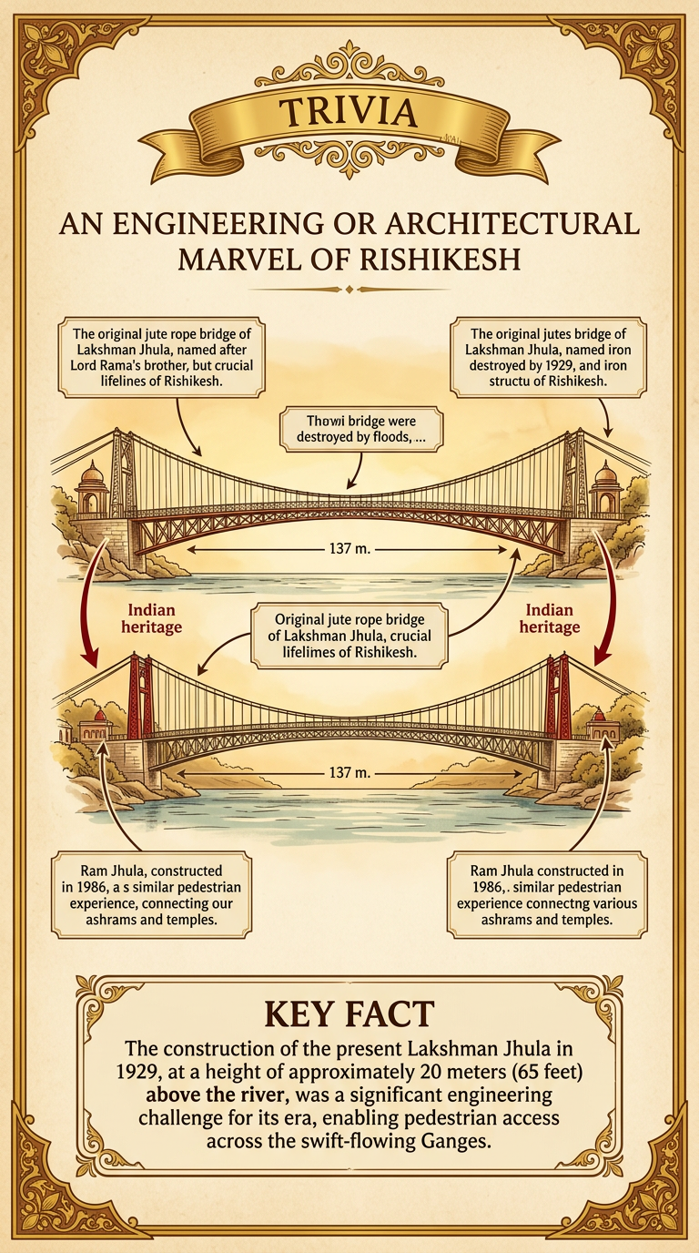 An Engineering or Architectural Marvel of Rishikesh Infographic
