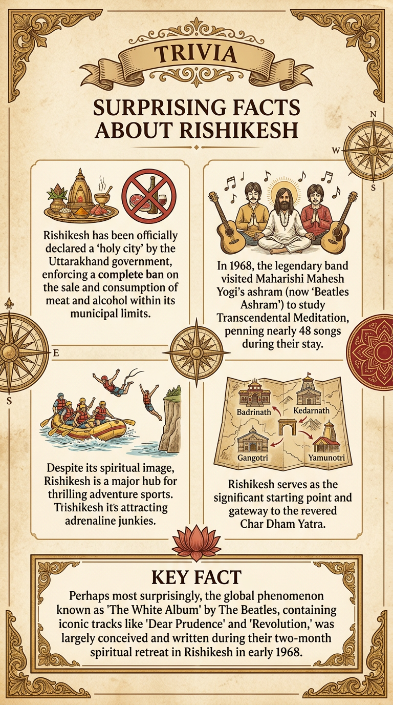 Surprising Facts About Rishikesh Infographic