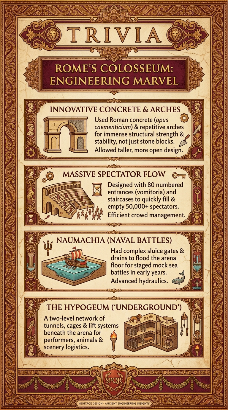 Colosseum Secrets Infographic