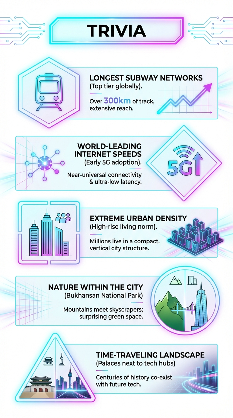 Seoul Technology Infographic