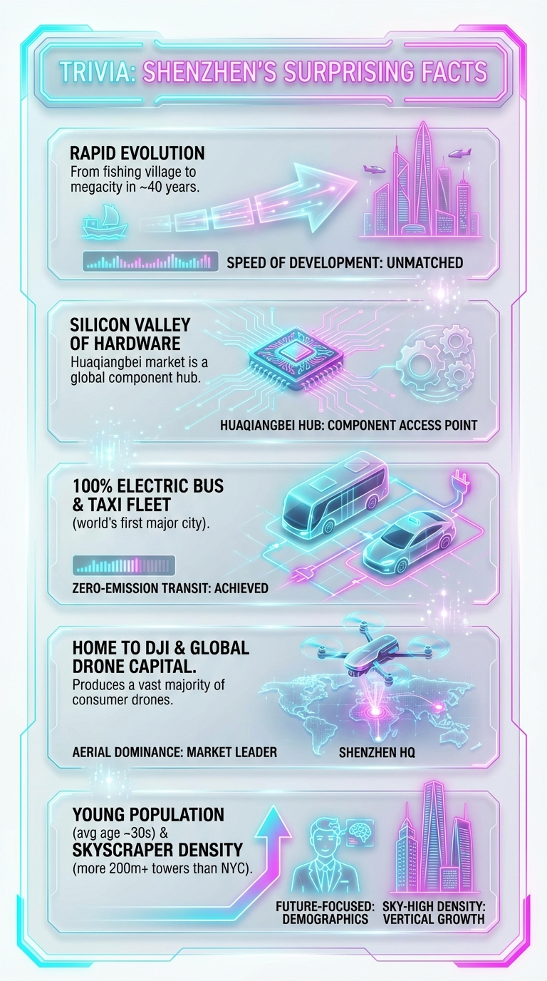 Shenzhen Tech Hub Infographic