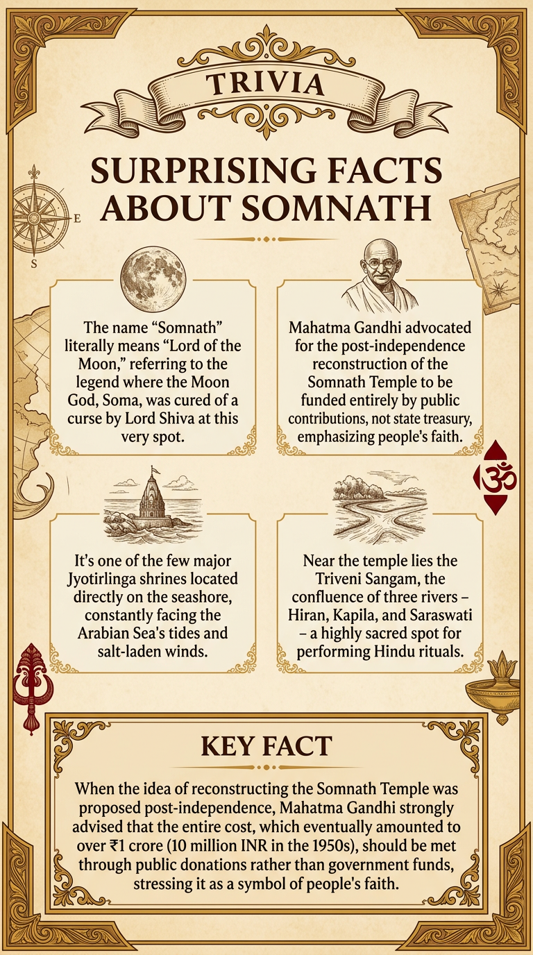 Surprising Facts About Somnath Infographic