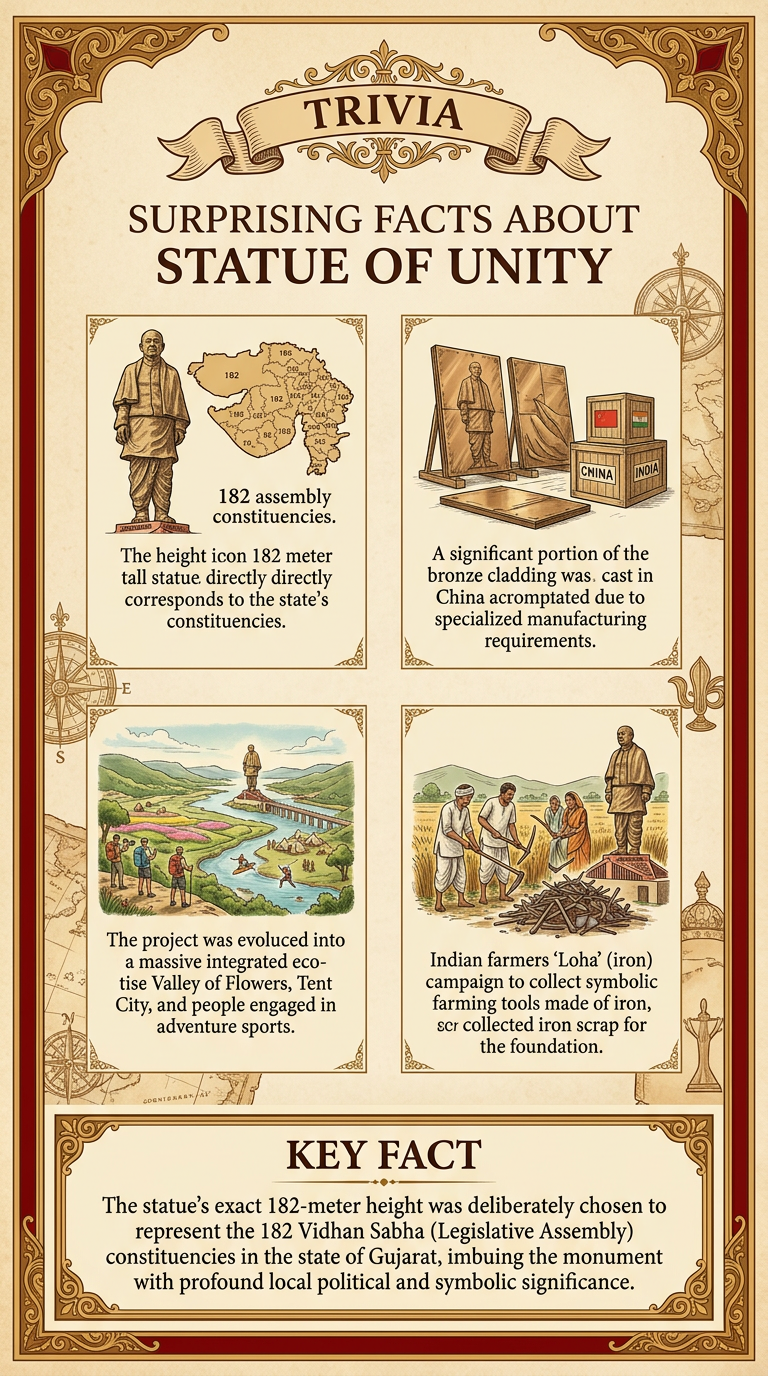 Surprising Facts About Statue of Unity Infographic