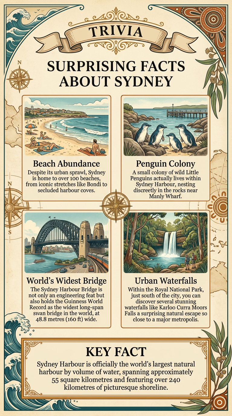 Surprising Facts About Sydney Infographic