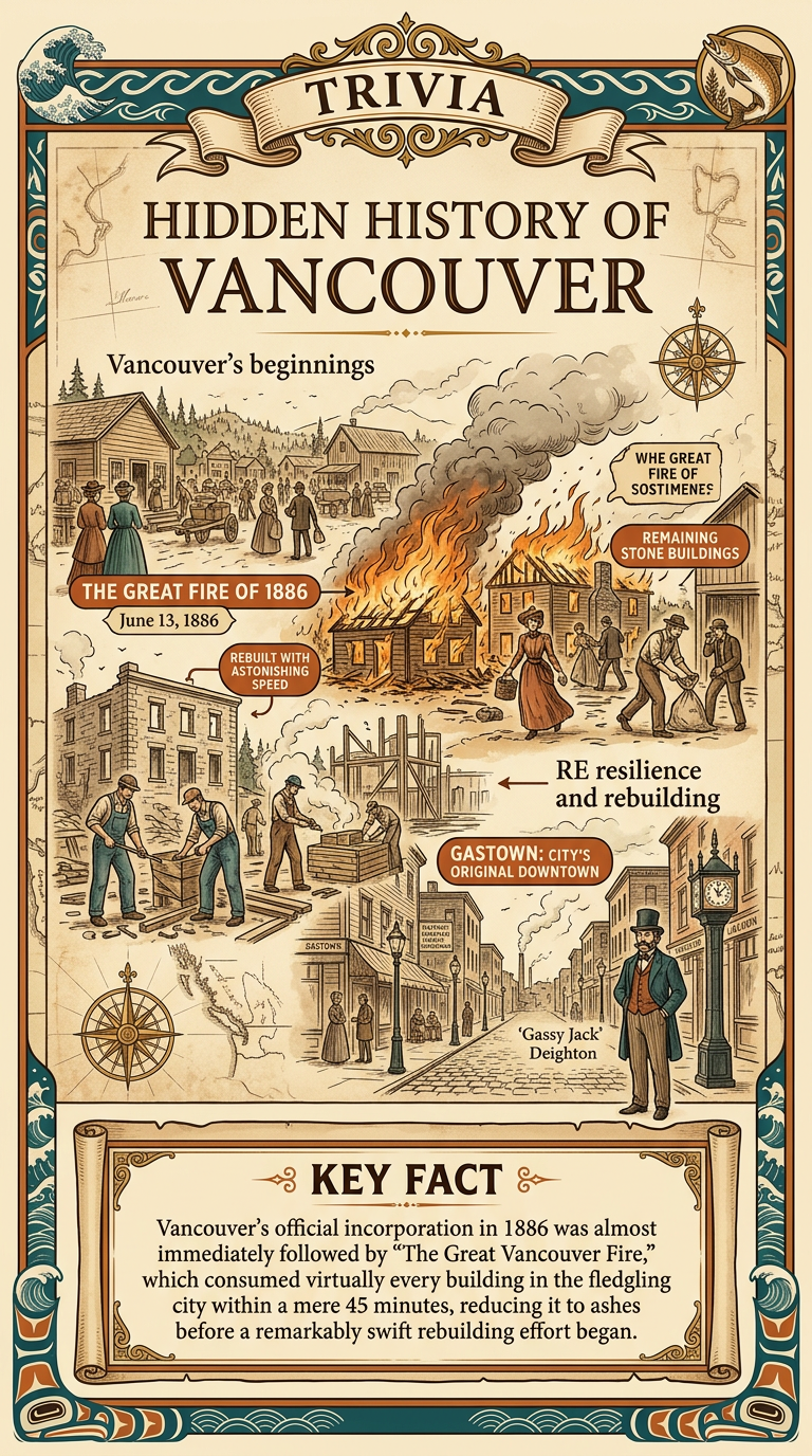 Hidden History of Vancouver Infographic