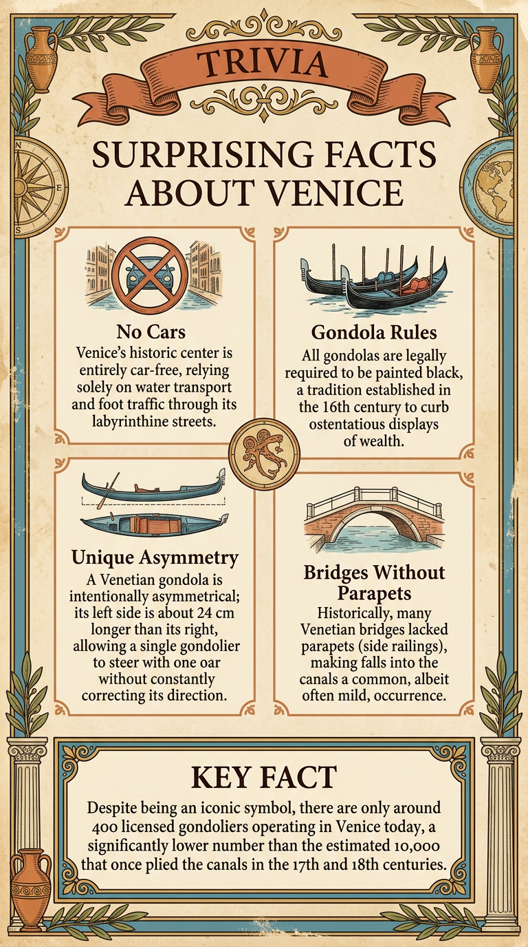 Surprising Facts About Venice Infographic