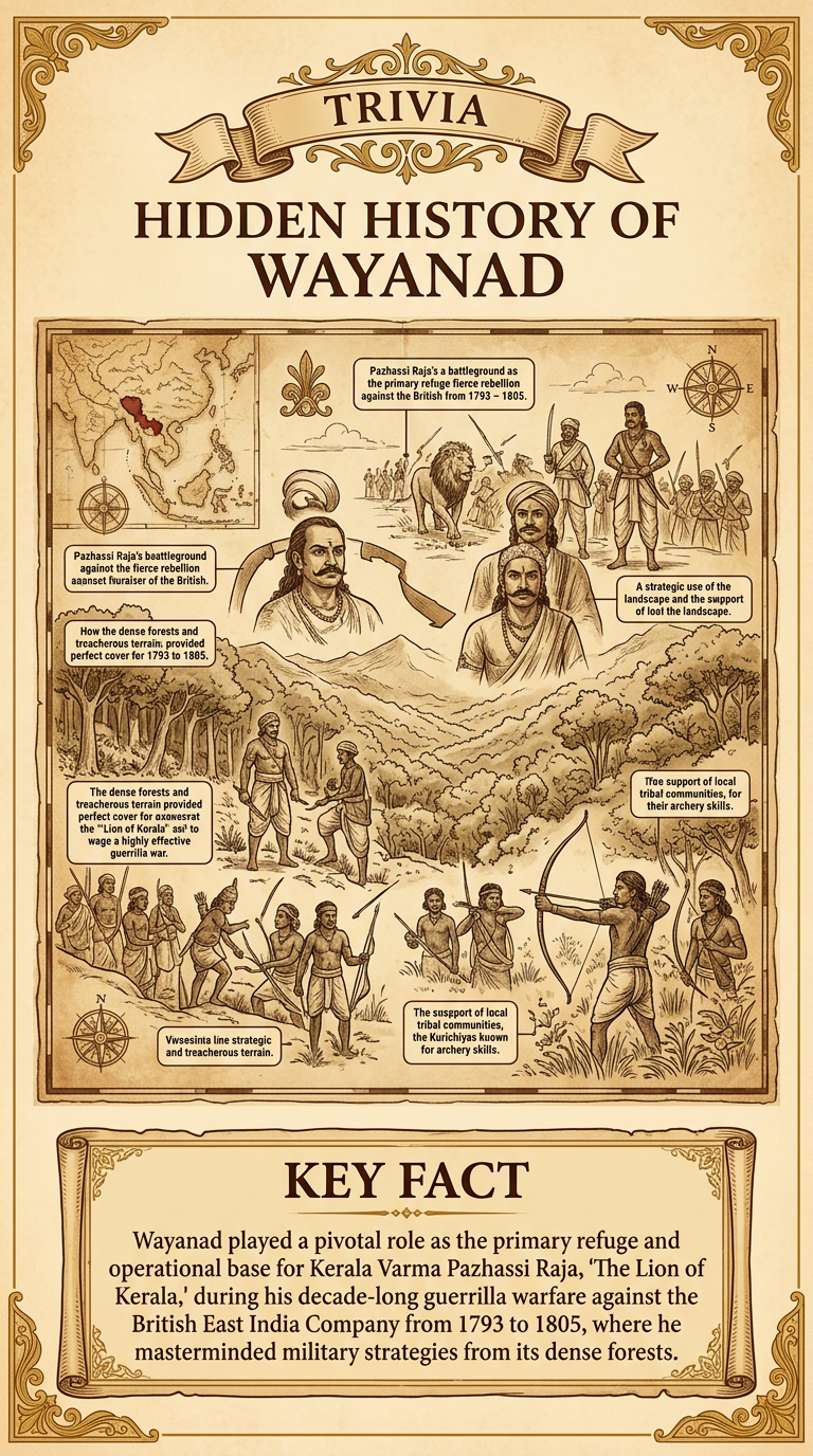 Hidden History of Wayanad Infographic